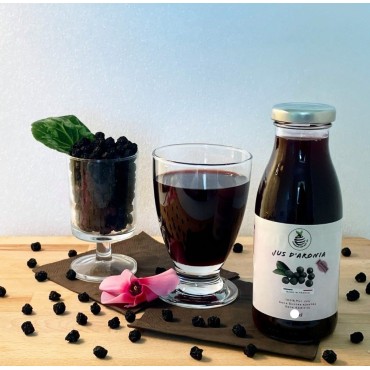 Jus d'Aronia - 50cl - 100% pur jus