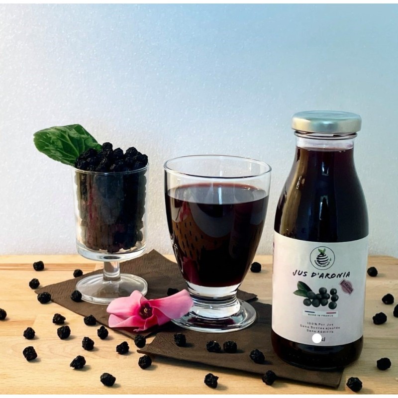 Jus d'Aronia - 50cl - 100% pur jus Jus d'Aronia - 50cl - 100% pur jus