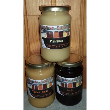 Offre DÃ©couverte Miel - 3 x 500G