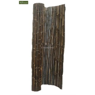 Canisse en lattes de bambou noir 100cm x 180cm