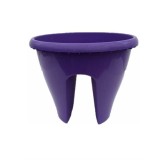 Pot de fleurs pour balcon violet