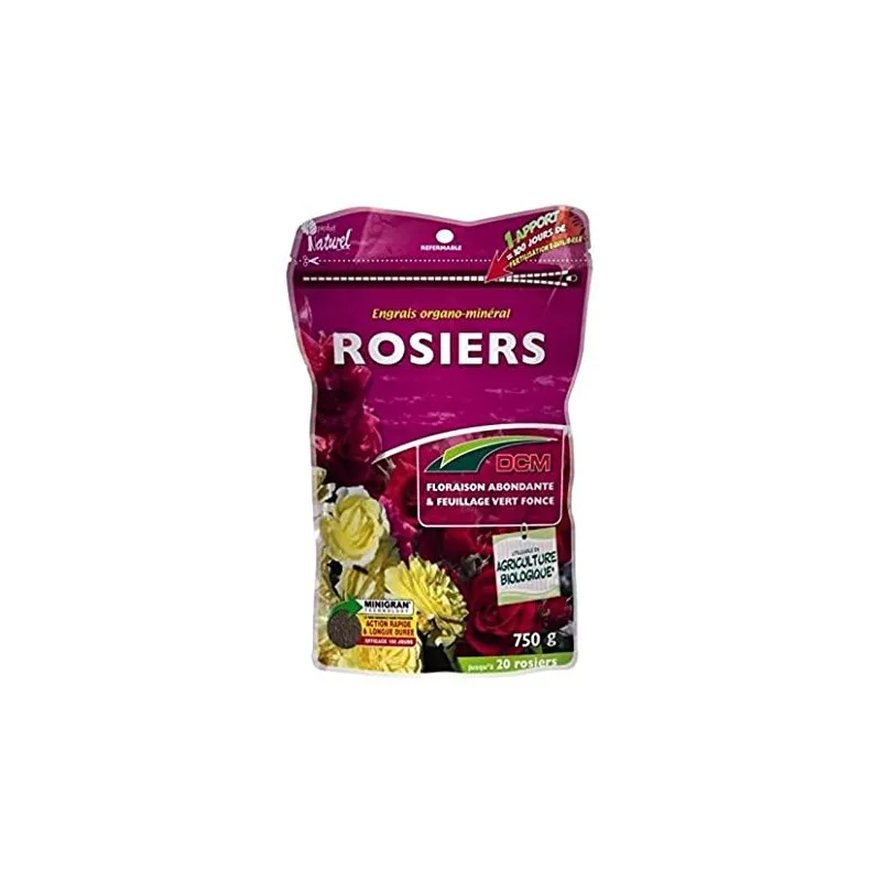Engrais organique pour Rosiers / 750GR