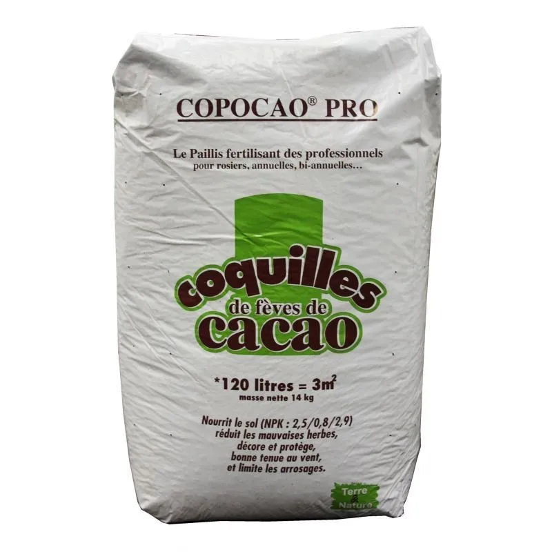 COPOCAO/TENCAO - 100 L / Paillage de coquilles de fèves de cacao