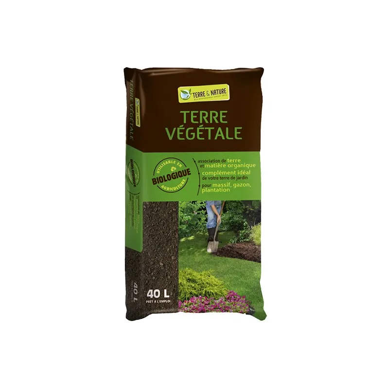 Terre Végétale - sac de 40L