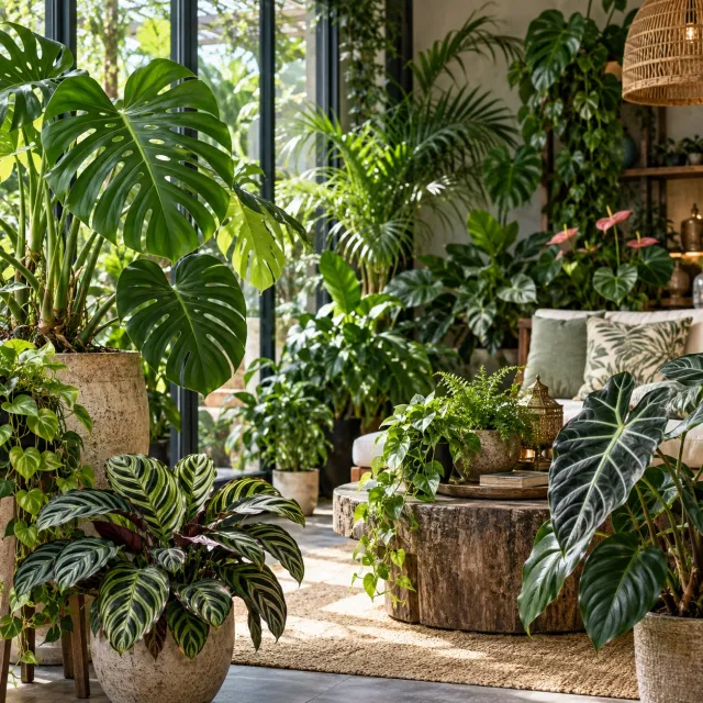 🌿 Et si votre intérieur devenait votre petit coin de paradis ? Quelques plantes suffisent pour transformer une pièce, a…